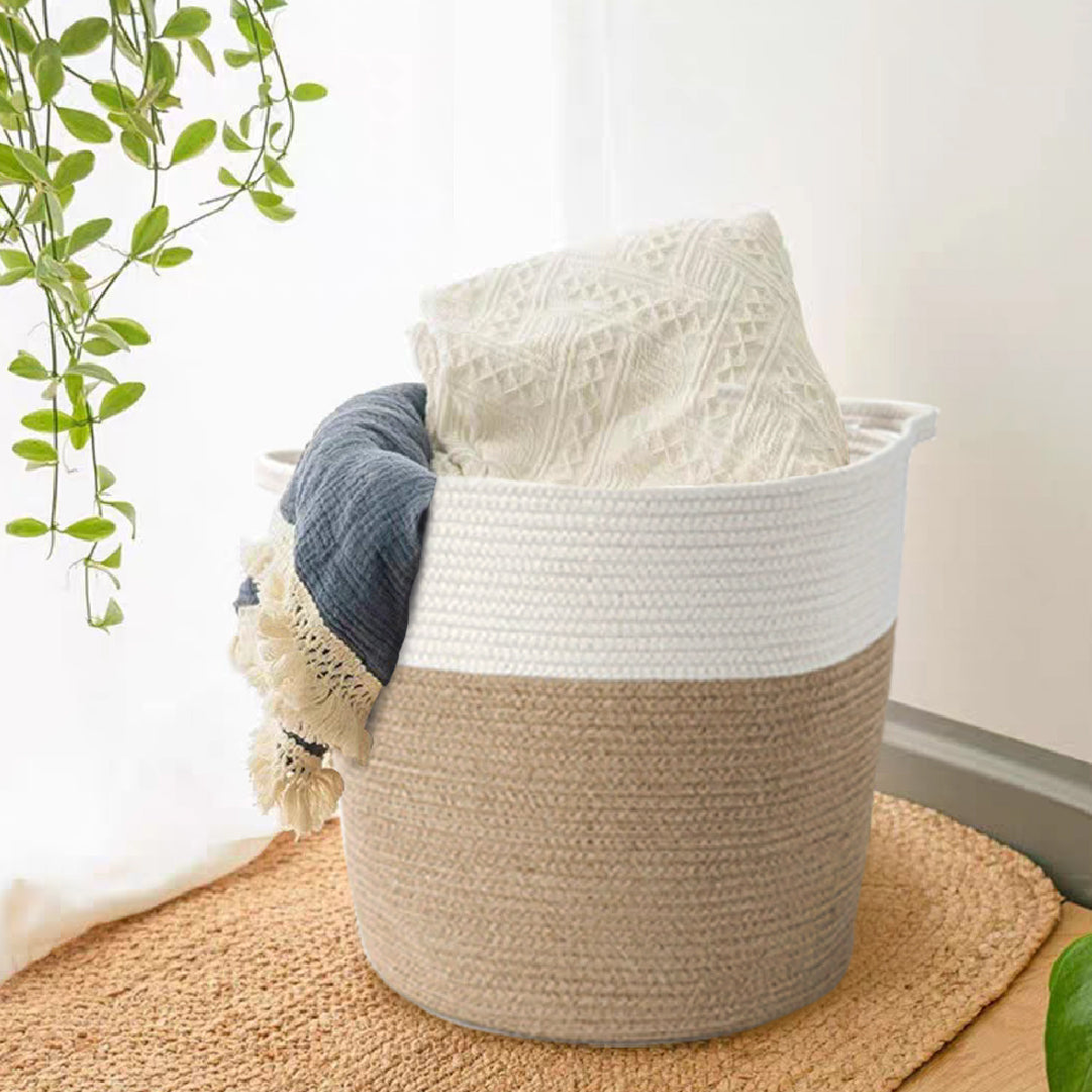 Canasto Almacenamiento Algodón Home Logics 1 un