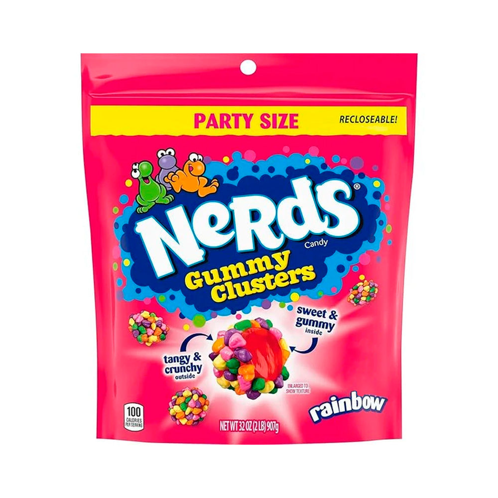 Caramelos Gummy Clusters Nerds 907 g
