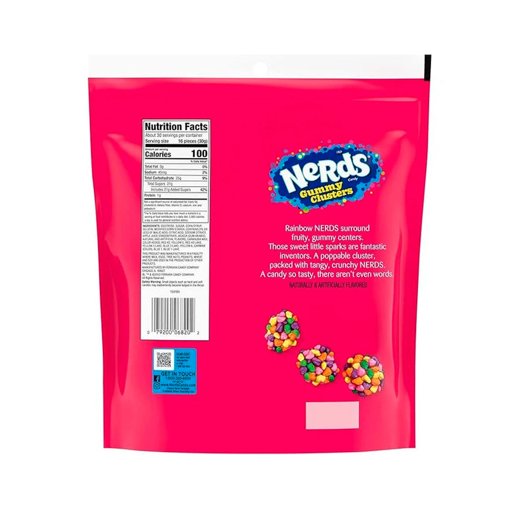 Caramelos Gummy Clusters Nerds 907 g
