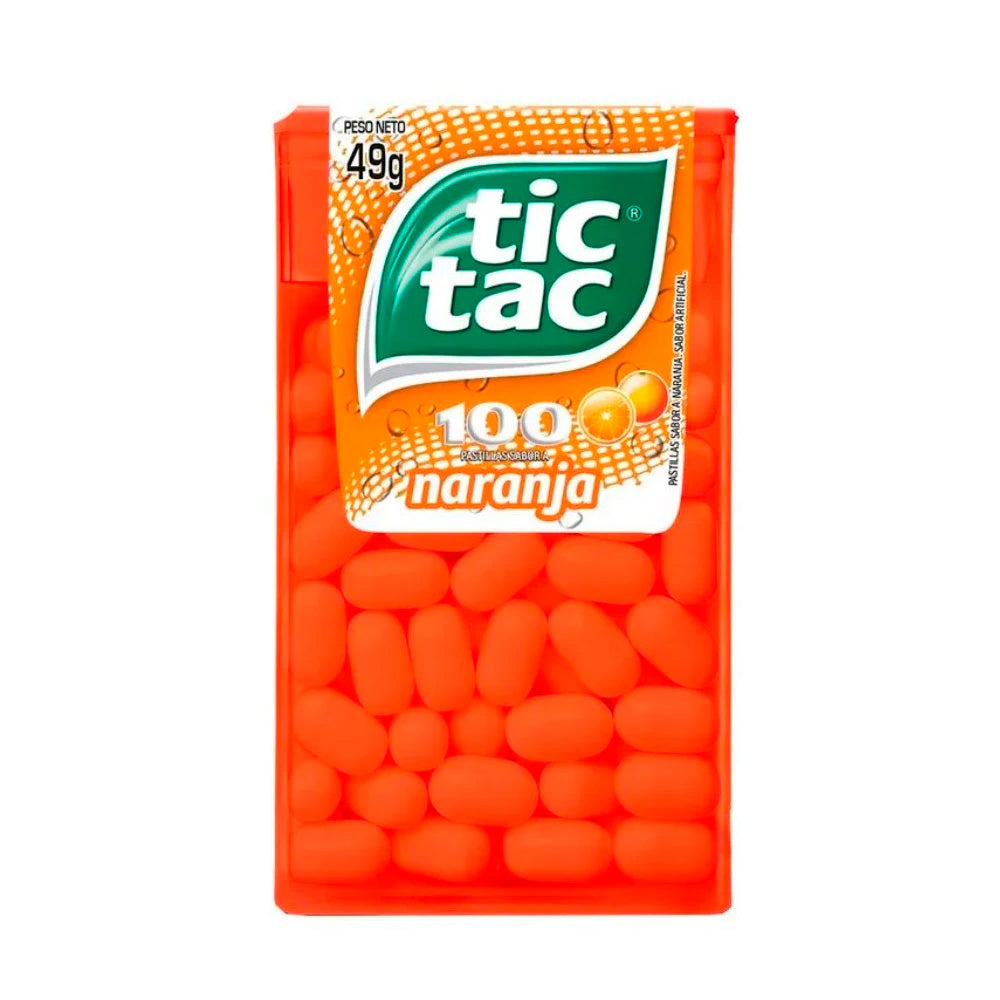 Caramelo Naranja Tic Tac 49 g