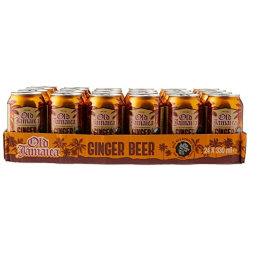 Bebidas Ginger Beer Lata Old Jamaica 24 un x 330 ml
