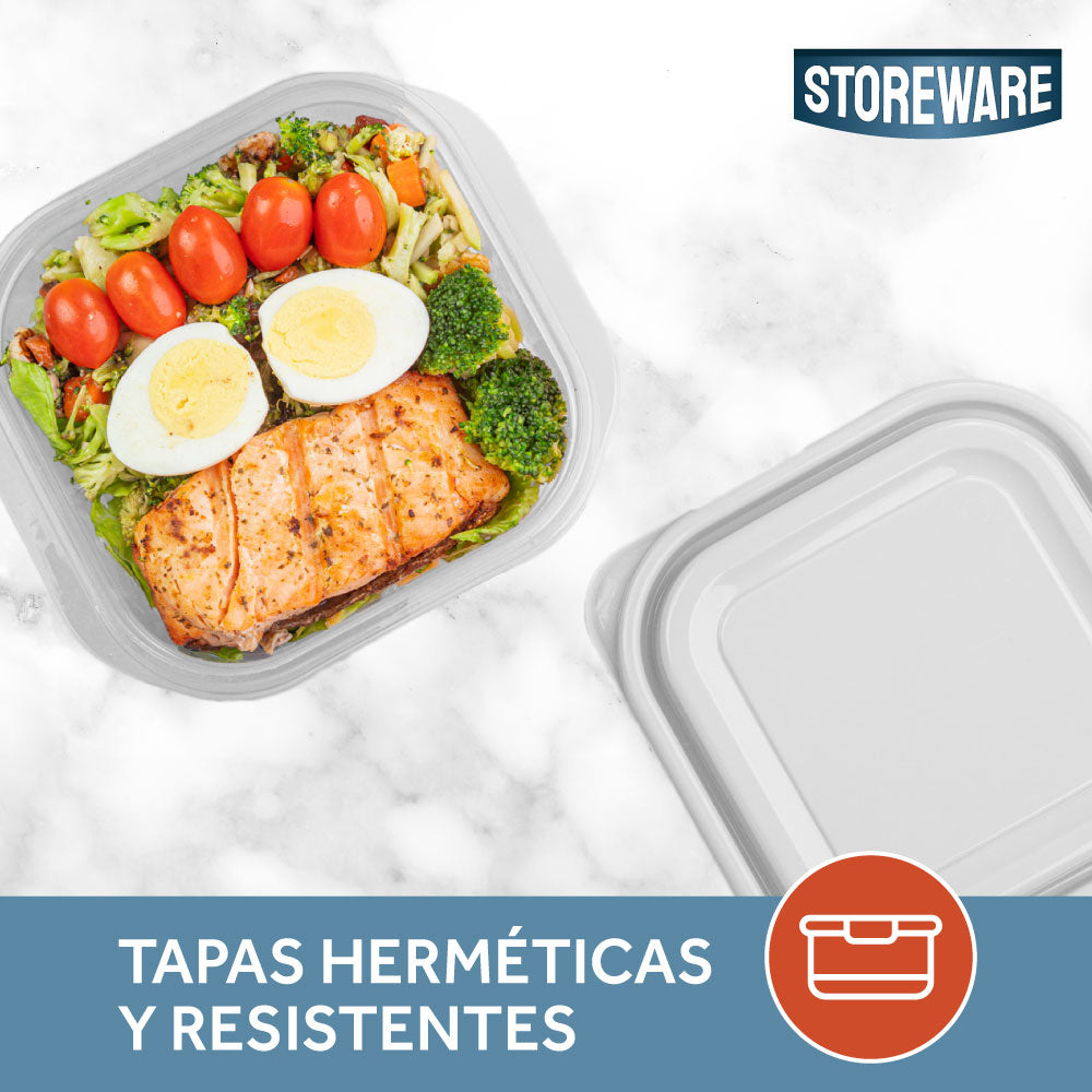 Set 5 Contenedores 700 ml Storeware 1 un