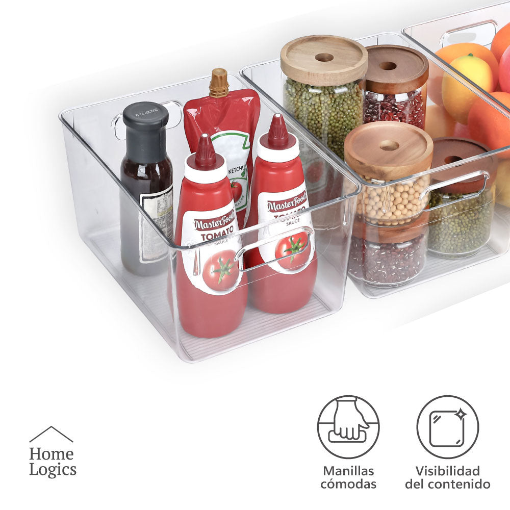 Set 3 Canastos Organizadores Home Logics