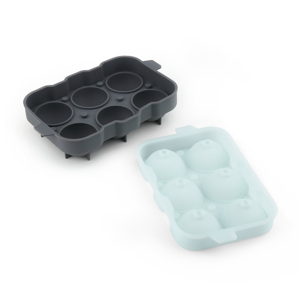 Molde 6 Esferas Hielo Silicona Home Logics 1 un