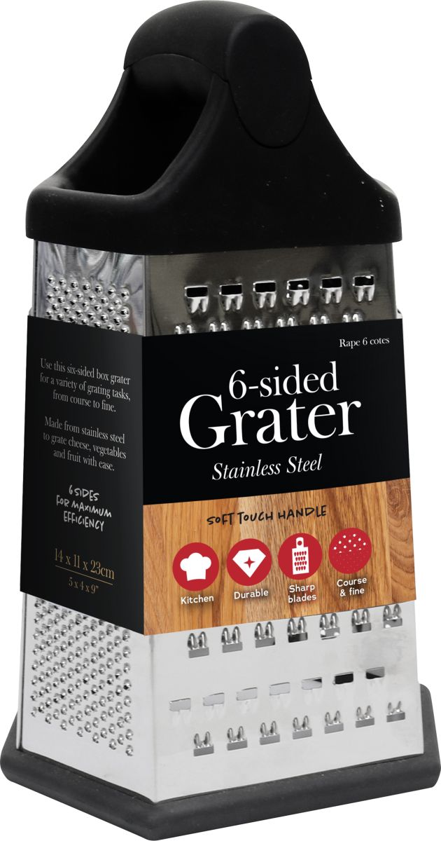 Rallador 6 Caras 14 x 11 x 23 cm 1 un