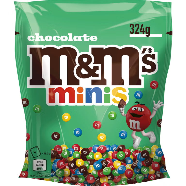 Chocolates Mini M&M's 324 g