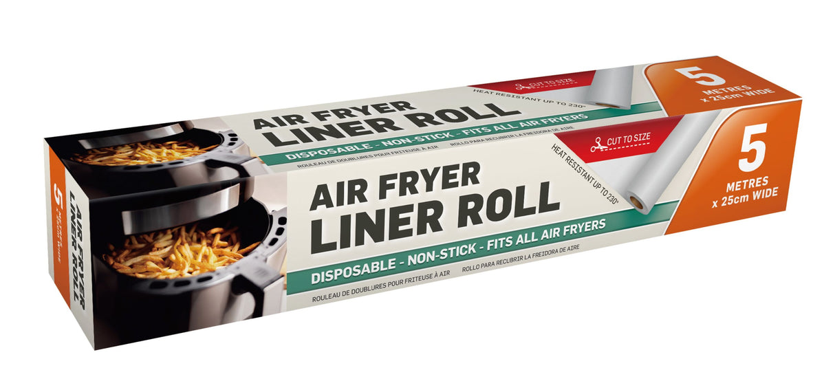 Rollo de Liner para Freidora de Aire 5 m x 25 cm 1 un