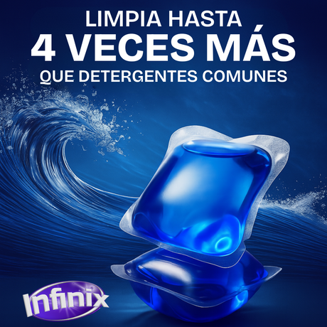 Detergente en Cápsulas Infinix 75 un