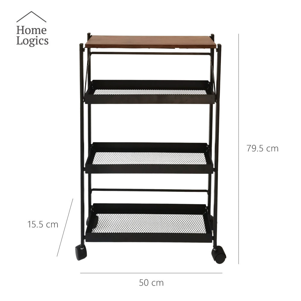 Carrito Multifuncional 3 Niveles con Ruedas Home Logics 1 un
