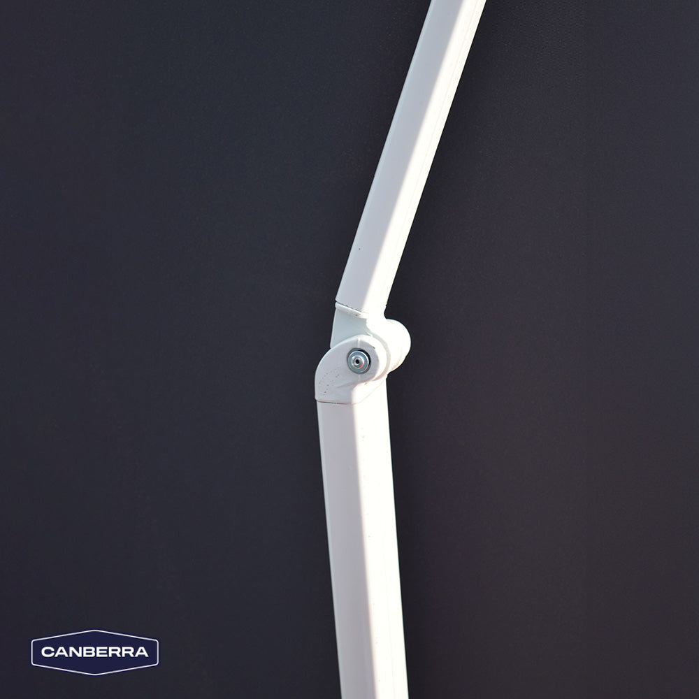 Toldo Retráctil 4 x 2.5 m Gray Canberra