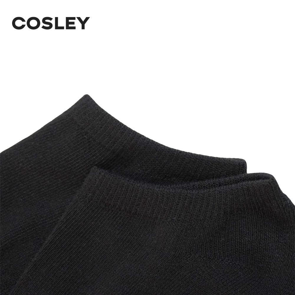 Calcetines Mujer Cushion No Show Black Cosley Pack 6