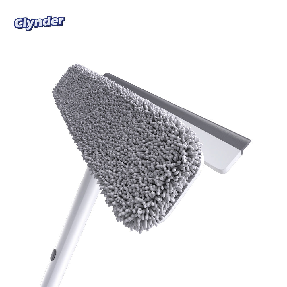 Limpia Vidrios de Largo Alcance 140 cm con Repuesto Clynder 1 un