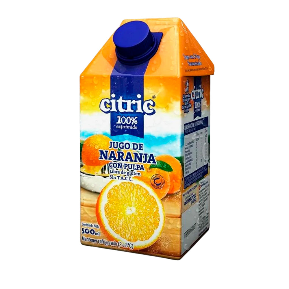 Jugo Naranja Citric 12 x 500 ml