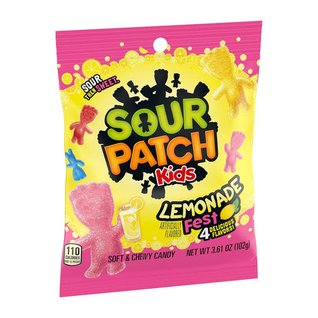 Gomitas Peg Lemonade Sour Patch Kids 102 g