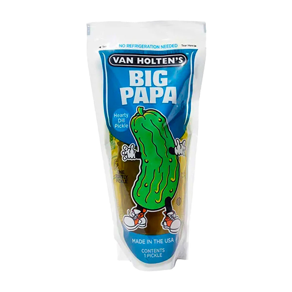 Pepinillos Big Papa Dill Van Holten's 255 g