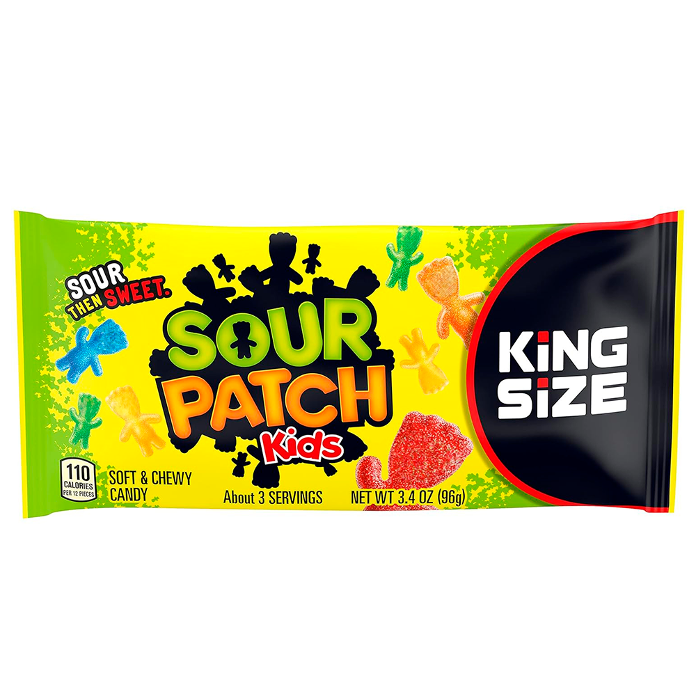 Gomitas King Size Sour Patch Kids 96 g