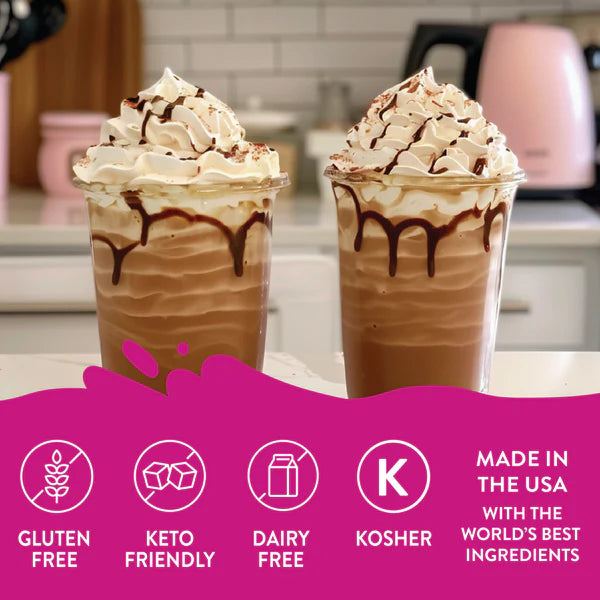 Salsa Espresso Chocolate Negro sin Azúcar Skinny Mixes 354 ml