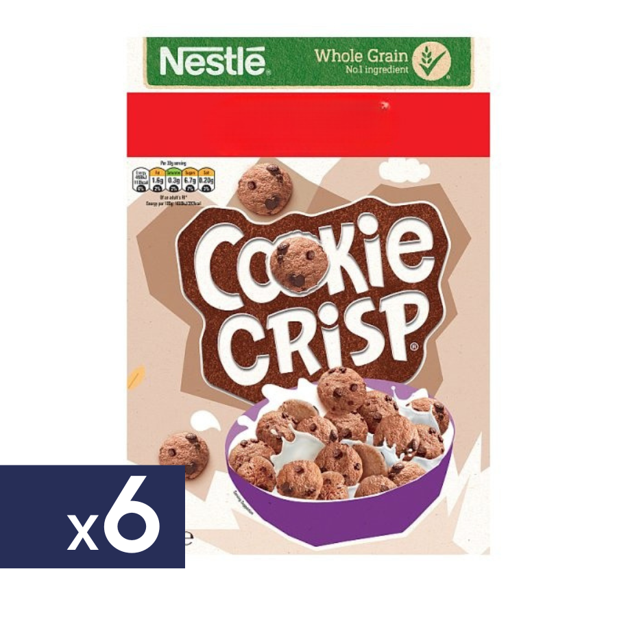 Cereal Cookie Crisp Nestle 6 x 375 g