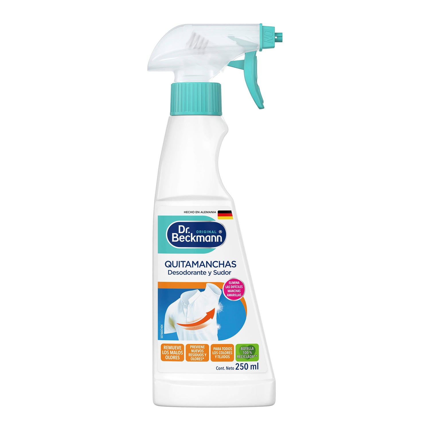 Quitamanchas Desodorante & Sudor Spray Dr. Beckmann 250 ml