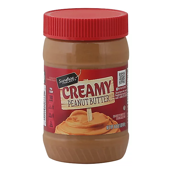 Mantequilla de Maní Cremosa Signature Select 454 g