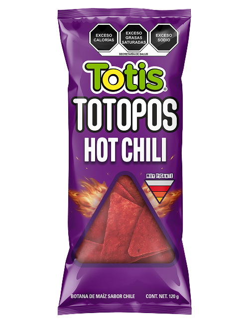 Totopos Hot Chili Totis 120 g