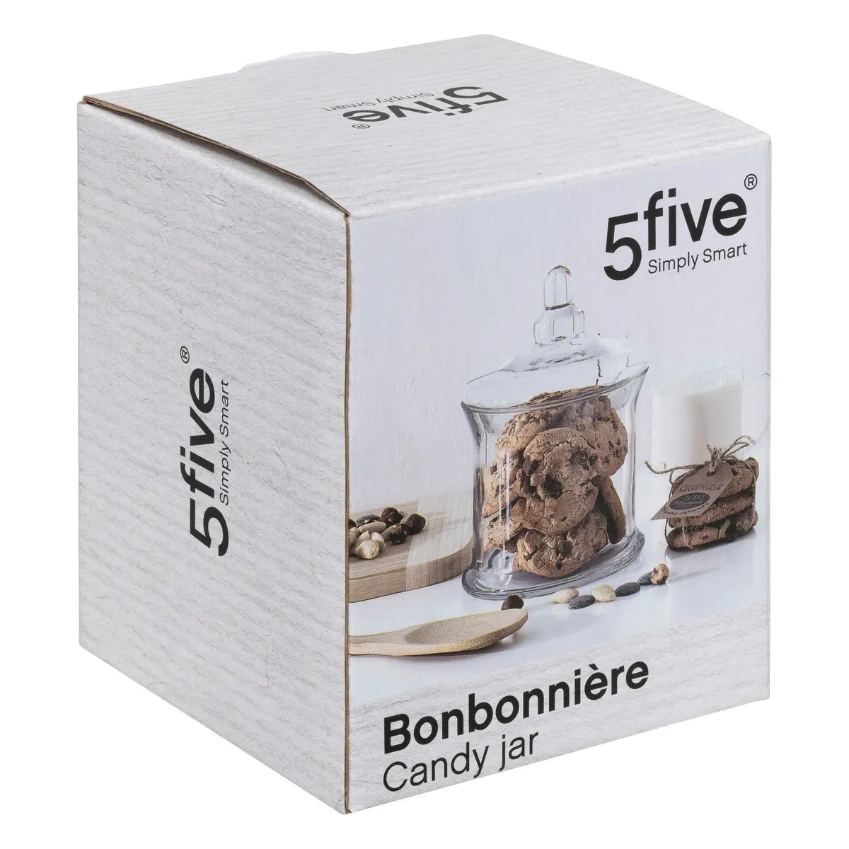 Bombonera Vidrio 14 x 20 cm 5five 1 un