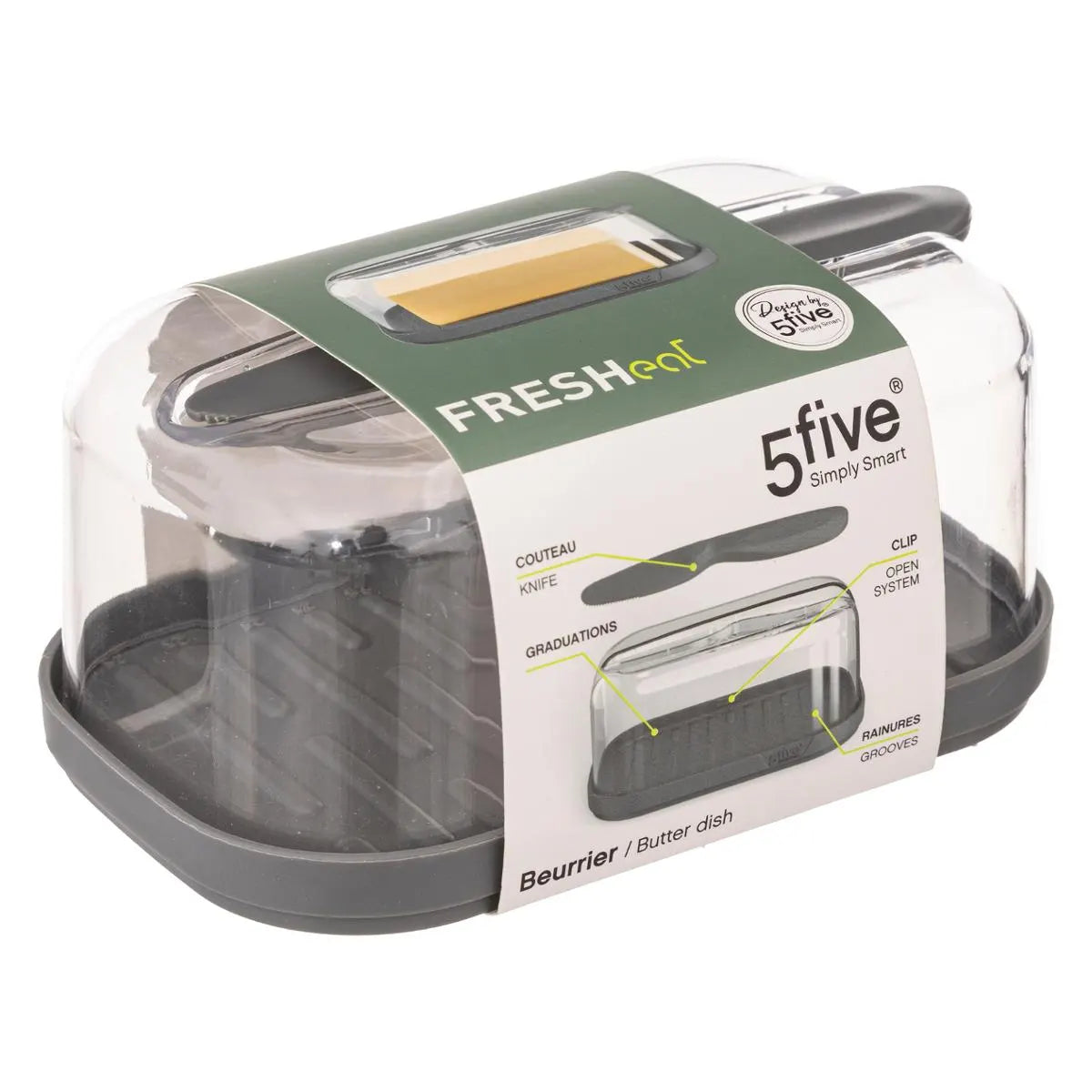 Mantequillero con Cuchillo 5five 1 un