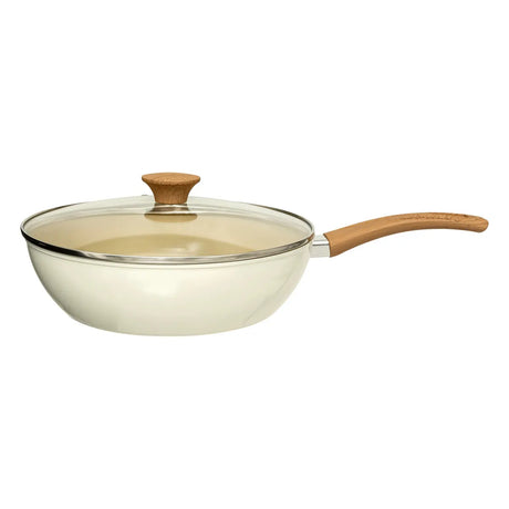 Sartén Aluminio Forjado Beige Harmony 28 cm 5five 1 un