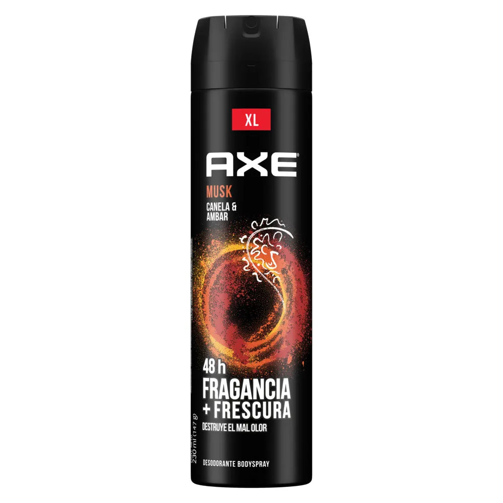 Desodorante Musk XL Axe 230 ml