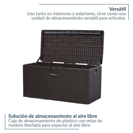 Baúl de Almacenamiento Exteriores 276 L Canberra 1 un