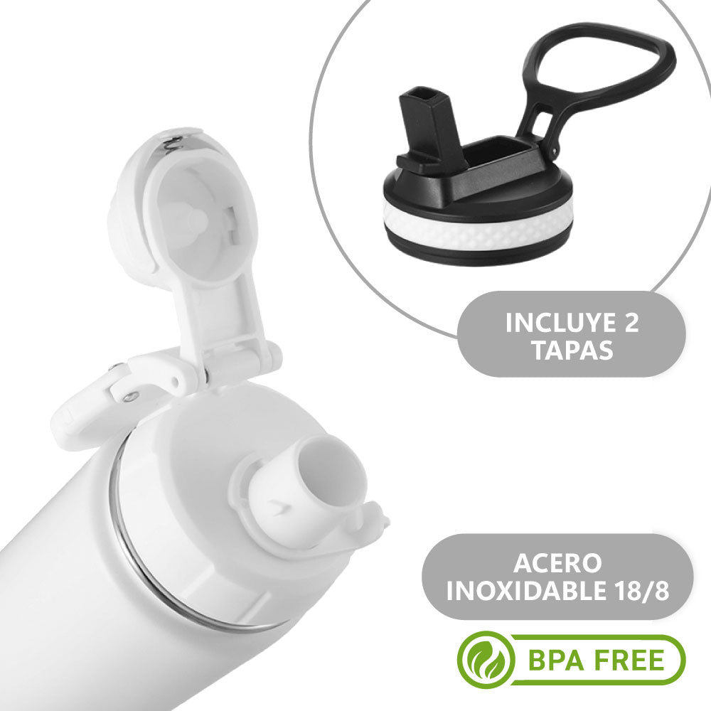 Botella Insulada Flask White 710 ml Norden 1 un