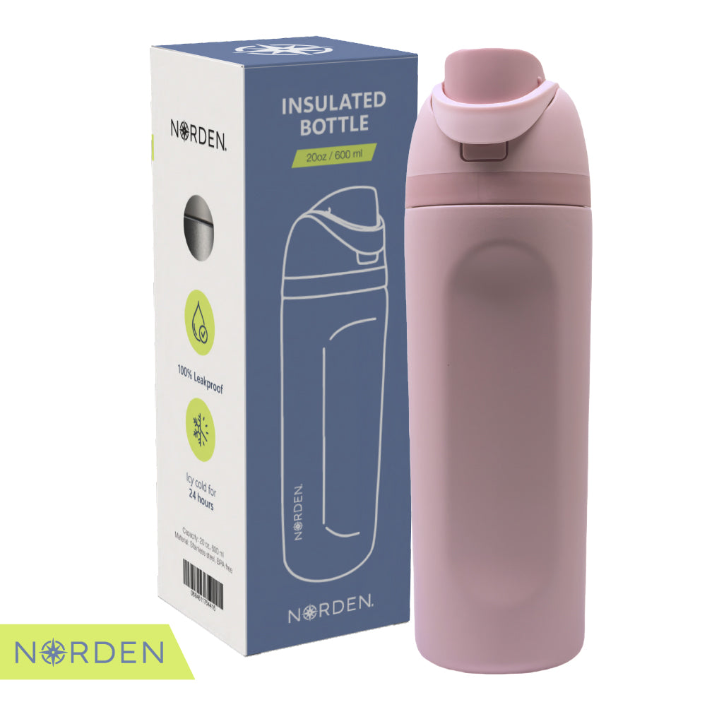 Botella Acero Inoxidable Rose 600 ml Norden 1 un