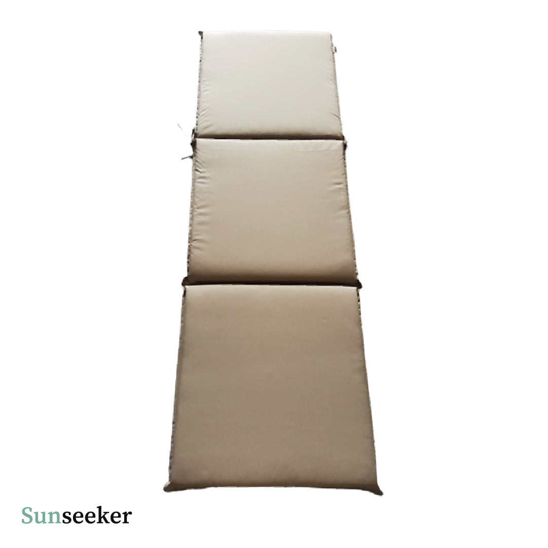 Cojín Reposera Exterior Beige 186 x 58 x 5 cm Sunseeker 1 un