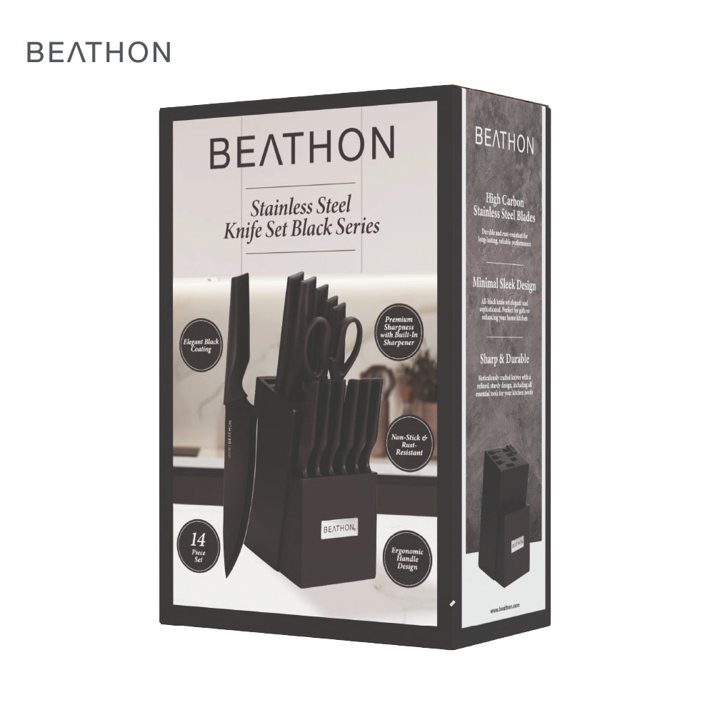 Set 14 Cuchillos Black Series Beathon 1 un