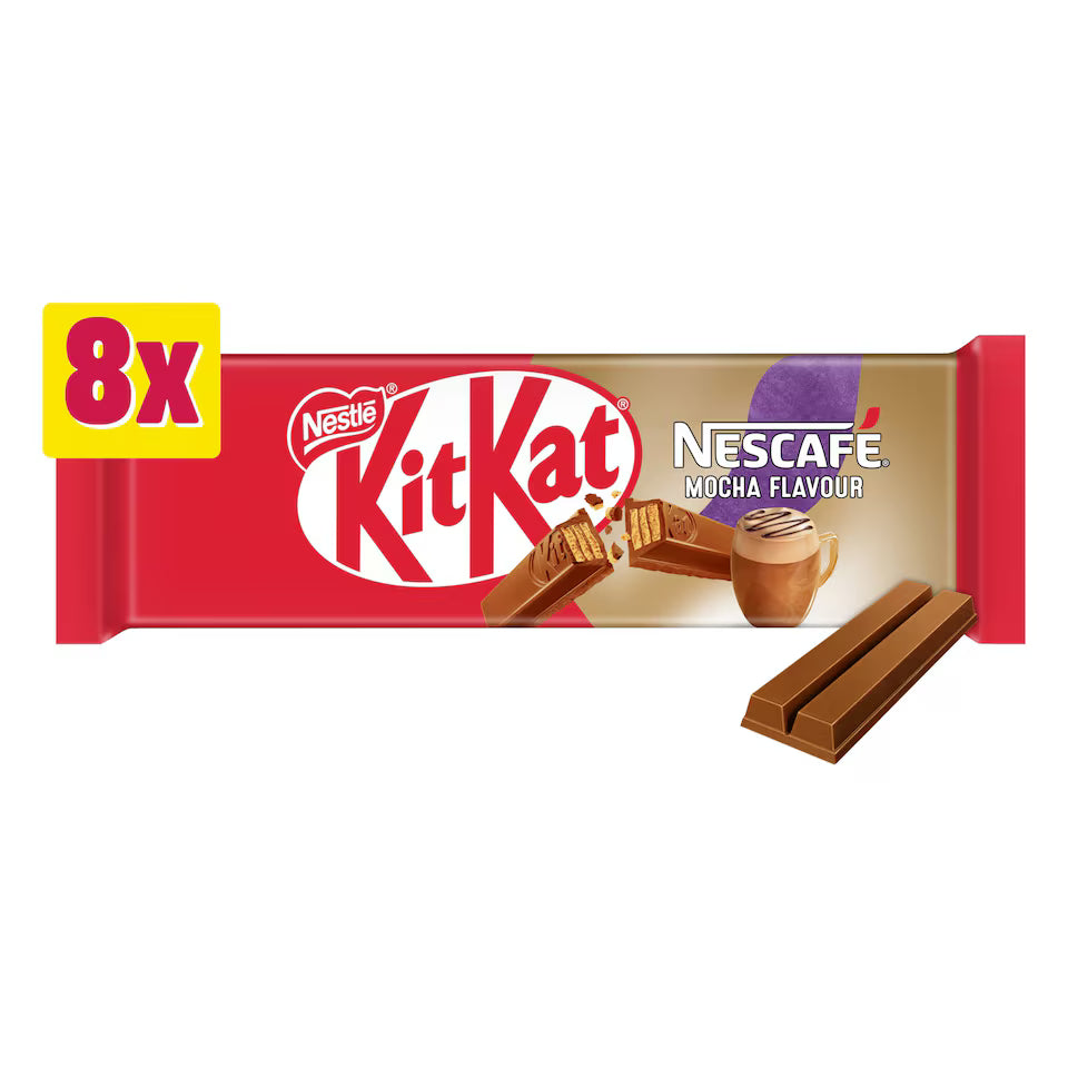 Chocolate Mocha 2 Fingers 8 Pack Kit Kat 165,6 g