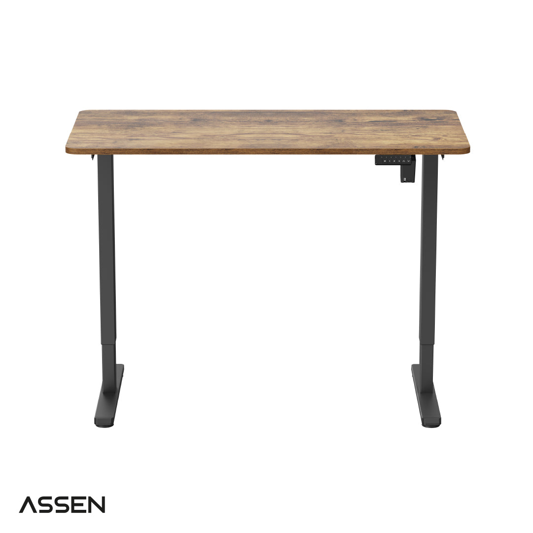 Escritorio Altura Regulable Base Negra Classic Series 120x60cm Assen 1 un
