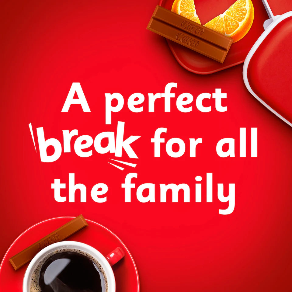 Chocolate Naranja 2 Fingers 8 Pack Kit Kat 165,6 g