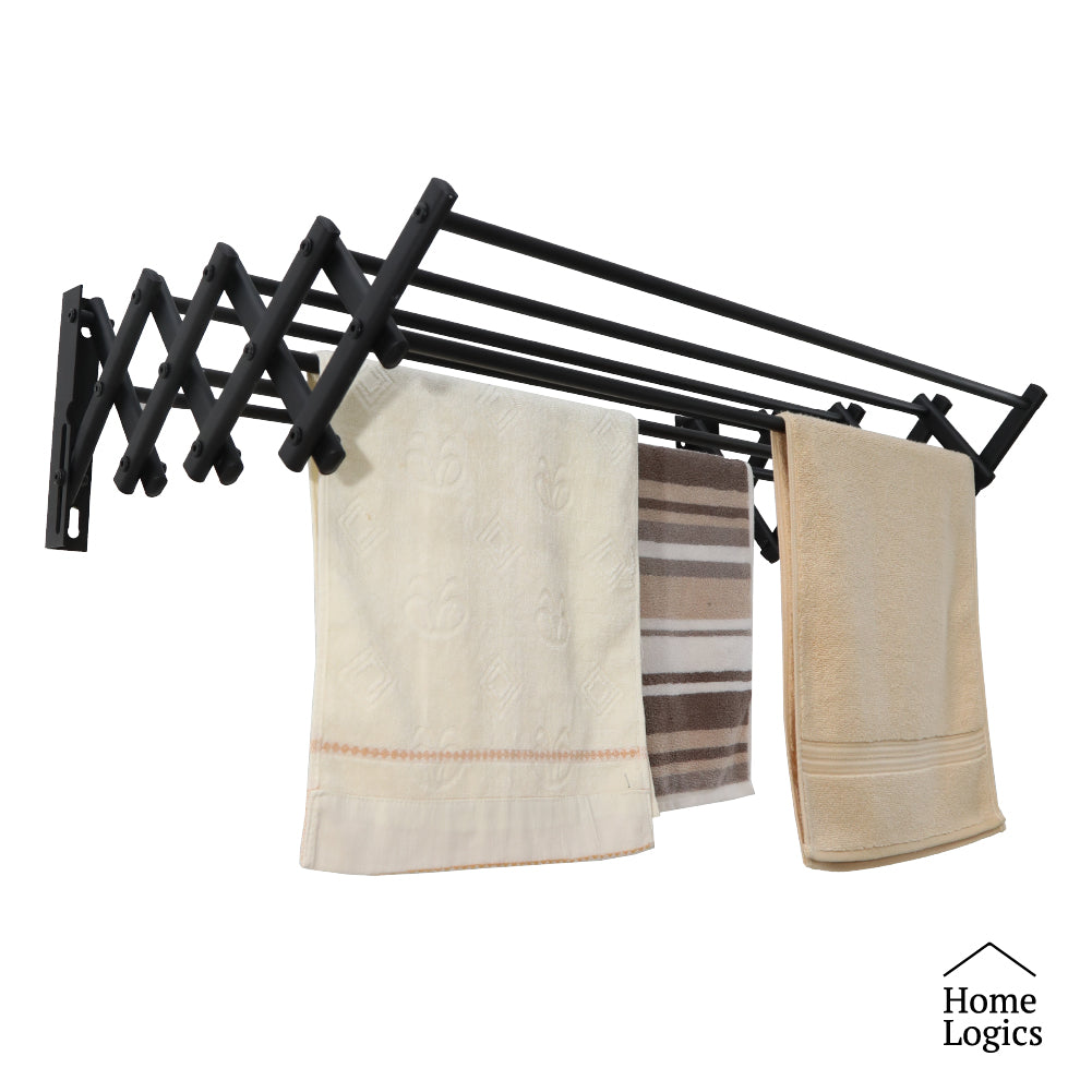 Secador Ropa Pared Extensible Retráctil Home Logics 1 un