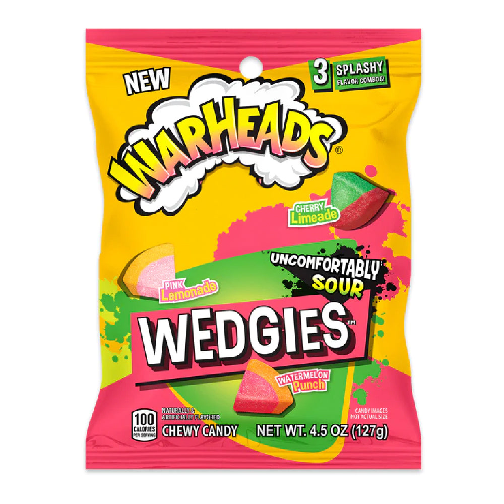 Masticables Wedgies Warheads 12 x 127 g