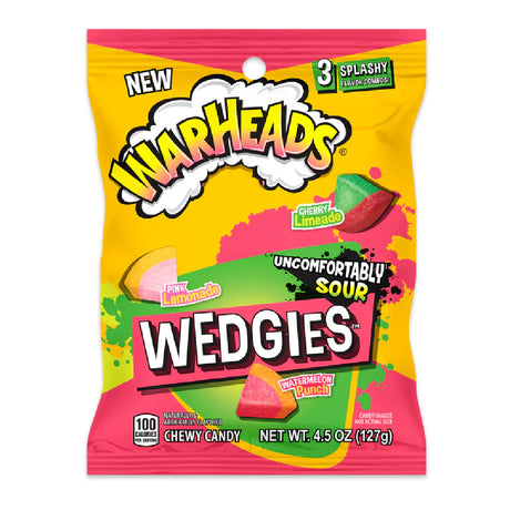 Masticables Wedgies Warheads 12 x 127 g