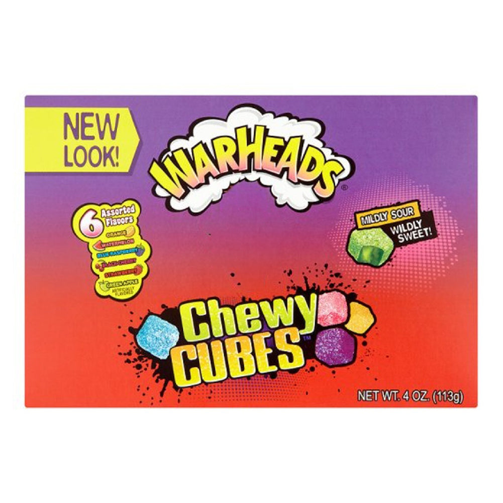 Masticables Chewy Cubes Warheads 12 x 113 g