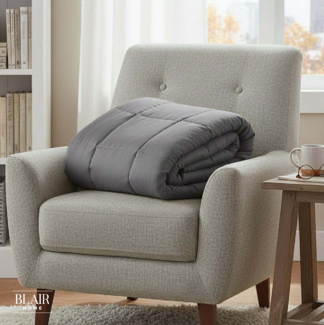 Manta Pesada Gray 220x240 cm 10 kg Blair Home 1 un