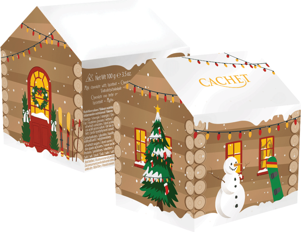 Bombones Surtidos Christmas House Cachet 100 g