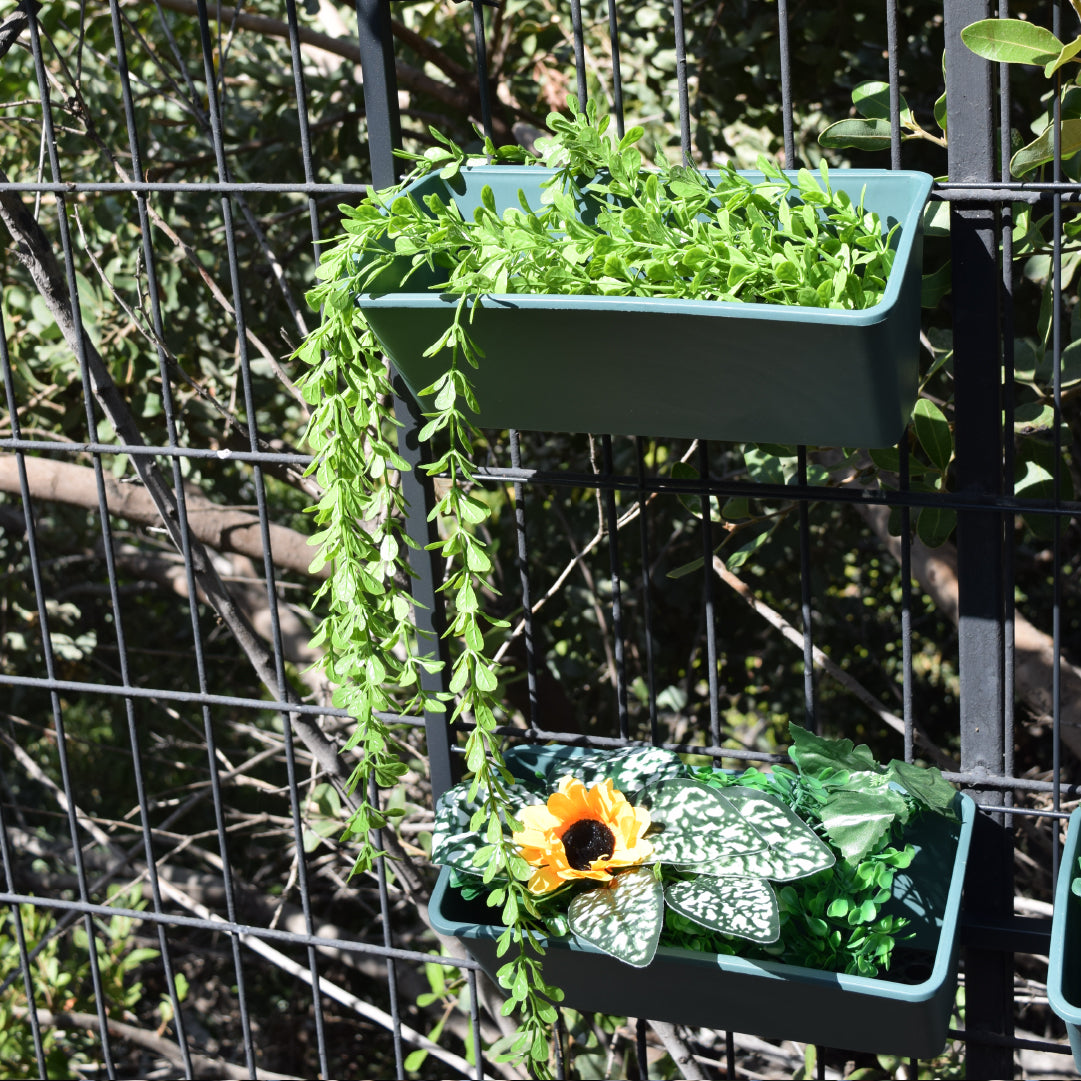 Set 4 Maceteros de Pared SunnyYard 4 un