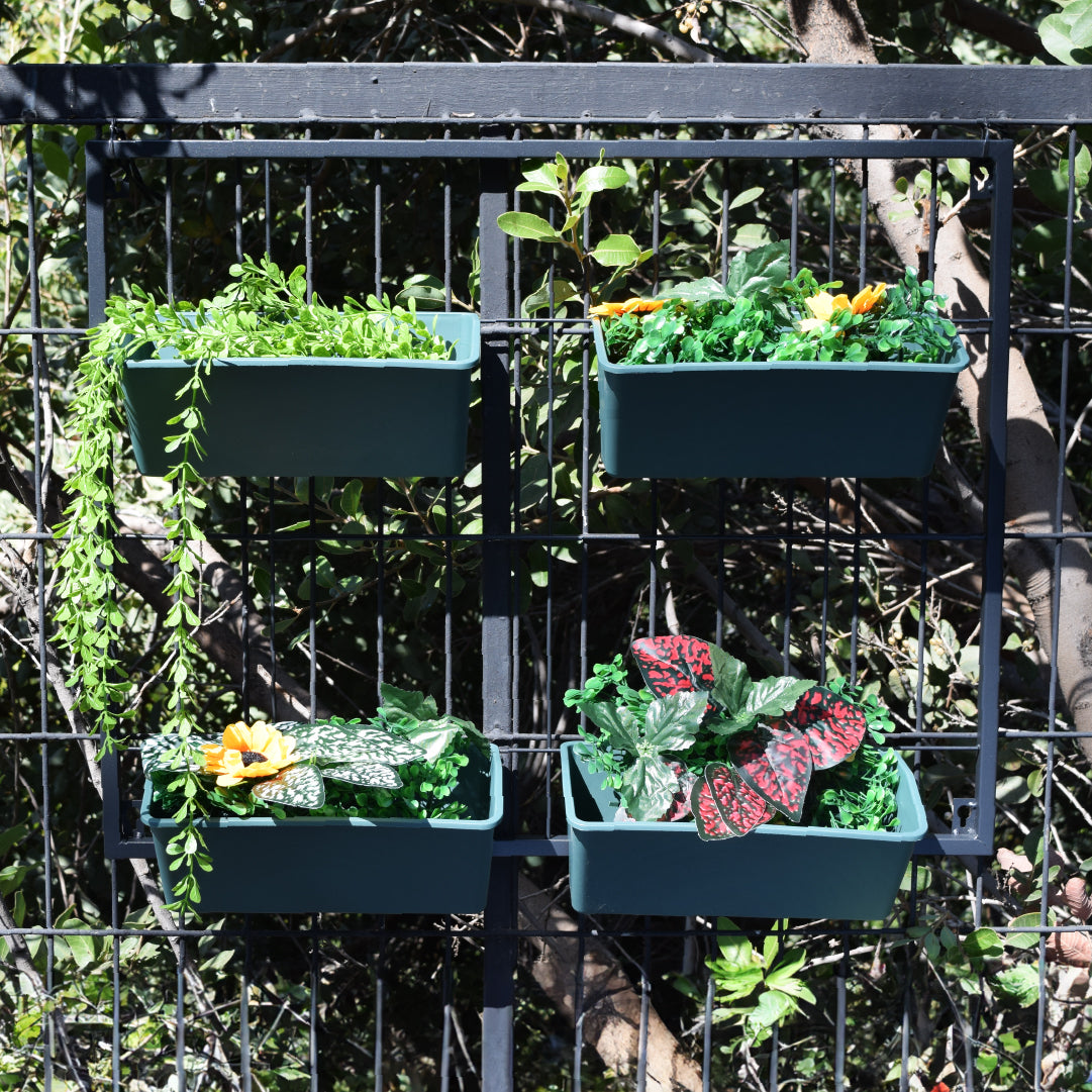 Set 4 Maceteros de Pared SunnyYard 4 un