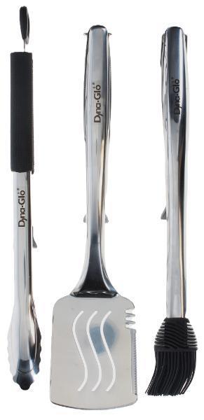 Set 3 Herramientas Parrilla Premier Dyna-Glo 1 un