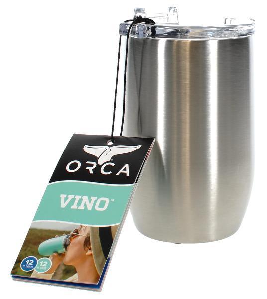 Vaso Orca 355 ml Vino Acero Inoxidable Orca 1 un