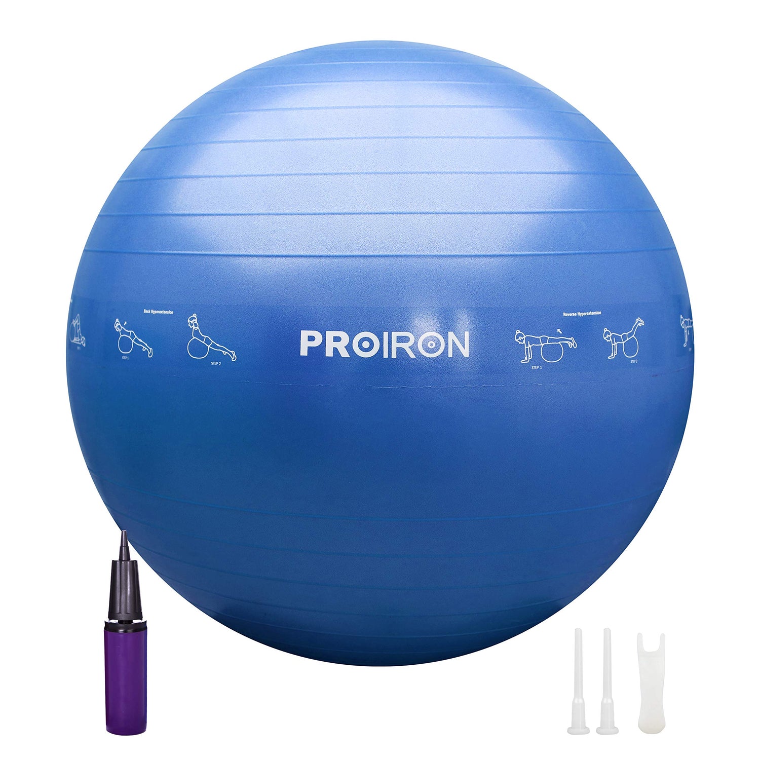 Balón Yoga 65 cm Light Blue Proiron 1 un