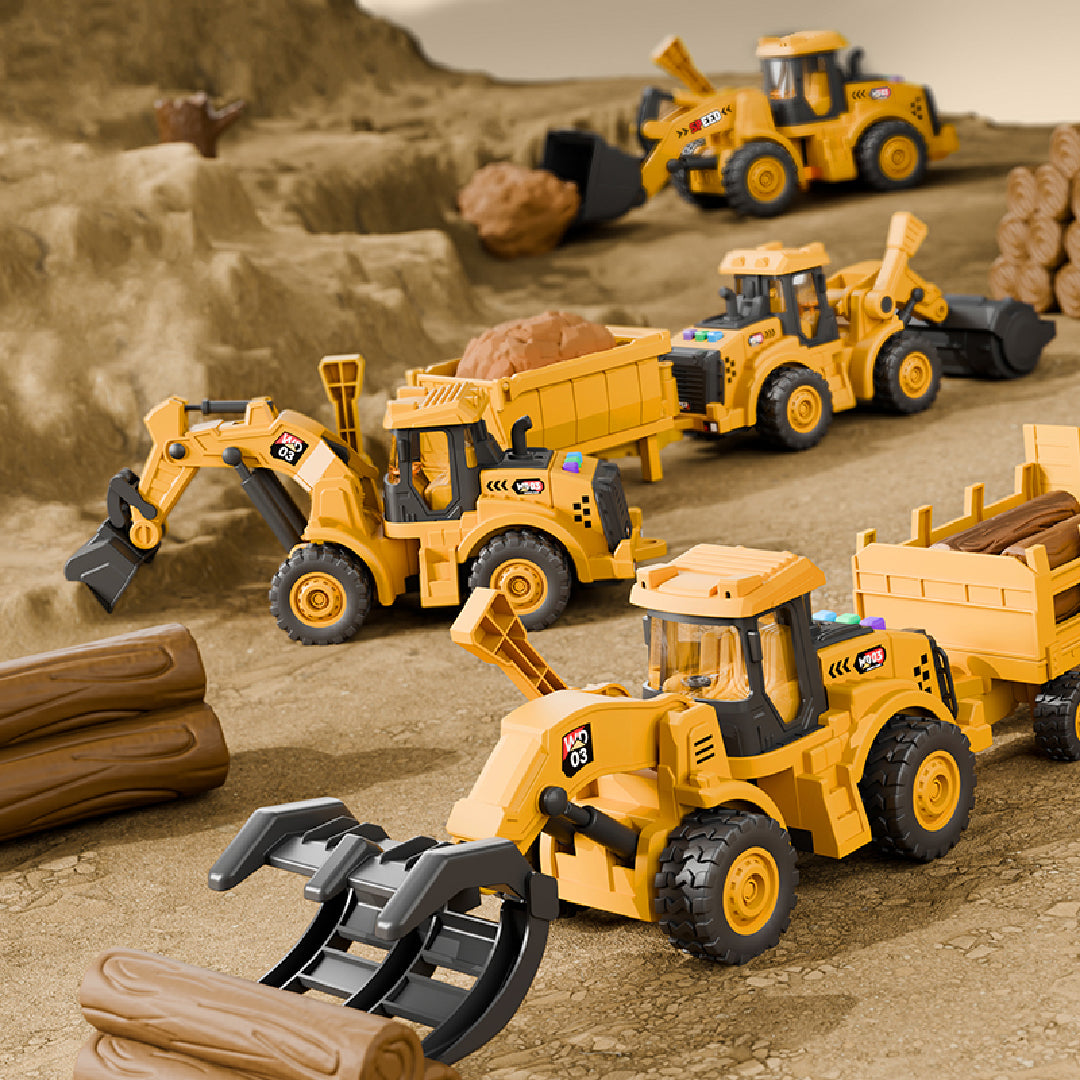 Construction Truck Juego con Luces y Sonido 1 un