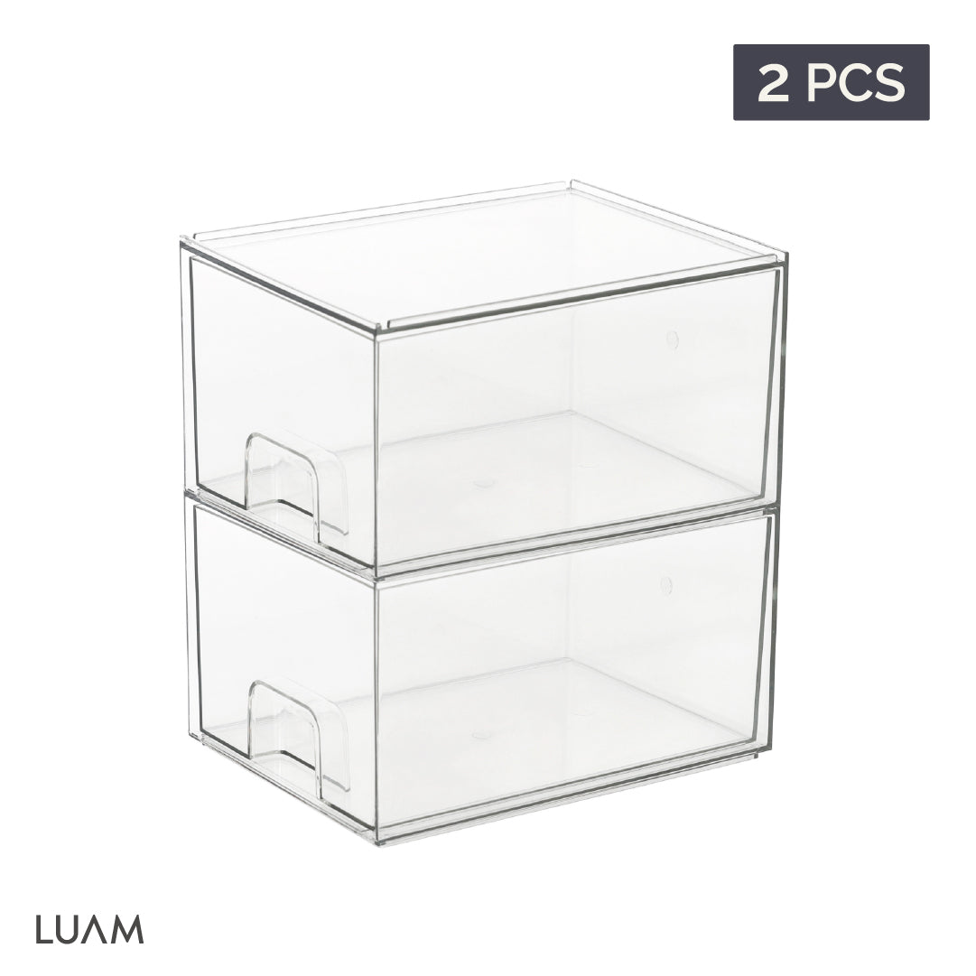 Set 2 Cajones Almacenamiento 20 x 15 cm Luam 1 un
